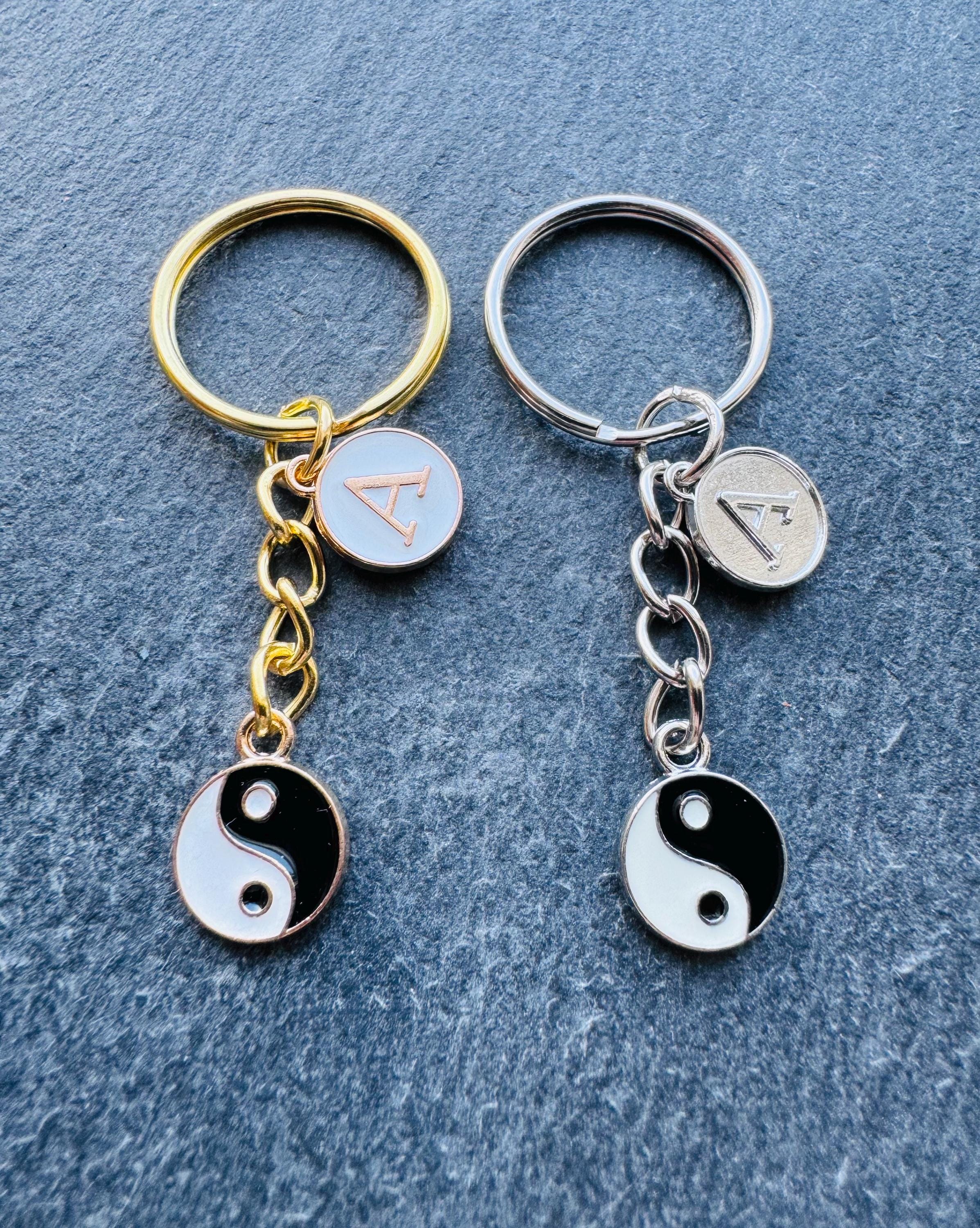 Yin Yang Gift Keyring Feng Shui Keyring Retro Gift Yin Yang