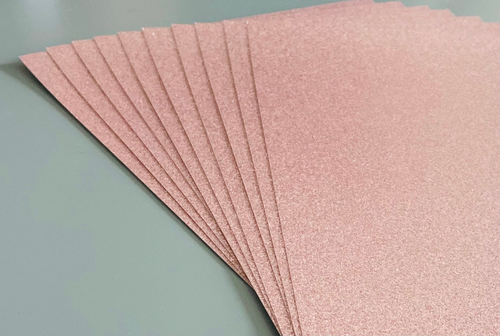 Pink Glitter Card Stock / Glitter Kraft Card / Pink Glitter A4 Etsy