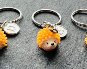 Hedgehog Gift Present / Hedgehog Keyring / Gift For Her / Stocking Filler/ Animal Gift / Christmas Gift