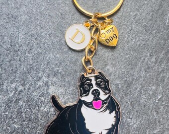 Staffy Bull Terrier Gift / Stafford Keyring / Staffy Present / Stocking Filler / Bull Terrier Gift / Stocking Stuffer