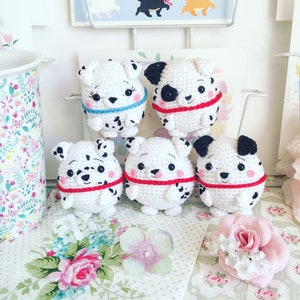 101 dalmatians dogs crochet disney amigurumi doll plush ufufy MADE TO ORDER