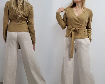 Linen Pants Women, Linen Palazzo Pants, Boho Maxi Pants, Summer Linen Pants, Natural Linen Pants, Oversized Pants, Linen Trousers