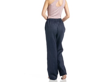 Linen Pants Women • Summer Linen Pants • Plus Size Clothing • Wide Led Pants • Linen Clothes • Boho Woman Trousers • Linen Trousers