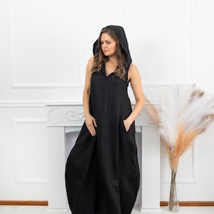 hooded skater dress Grunge Skater Hoodie Dress  Fit & Flare Punk Style