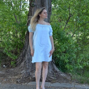 Midi Linen Dress, Blue Linen Dress Women, Linen Beach Dress, Plus Size Summer Dress, Maternity Dress, Linen Dresses For Women