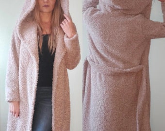 cappuccino fluffy jacket