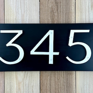 Address Sign, Wood Address Sign, Airbnb Sign, Rental House Signs, Wood Address Sign, HDPE numbers,