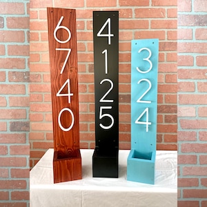 Address Sign Planter Box, Address Plaque, Address Planter Box, Rustic Address Sign, Succulent Planter, Welcome Sign, Rustic Home Decor