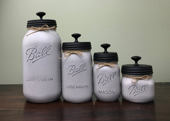 mason jar canister set kirklands