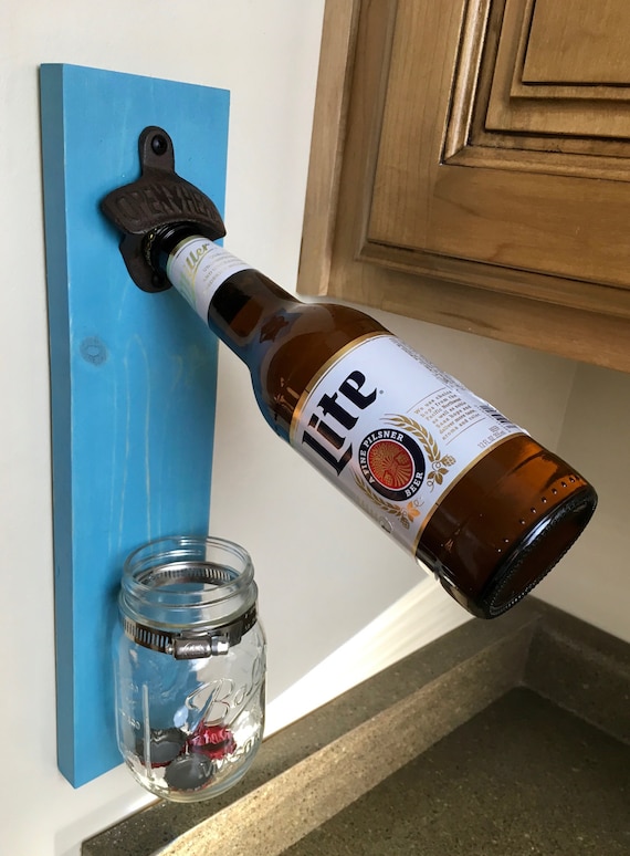 Wall Mounted Bottle Opener, Mason Jar Bottle Opener, Beer Opener