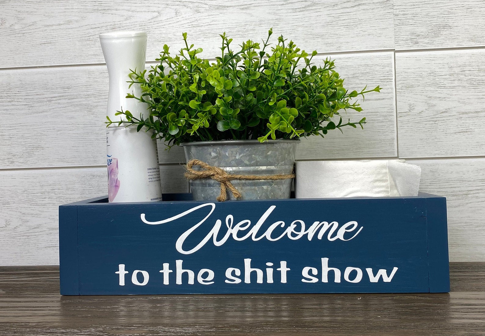 Bathroom Decor Rustic Home Decor Toilet Tank Box Toilet Etsy