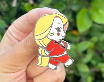 Demon Daughter Sky-Walker Enamel Pin 1.75"