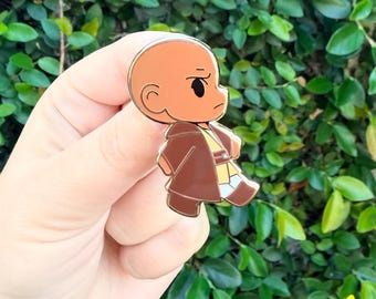 Purple Warrior Sky-Walker Enamel Pin 1.75"