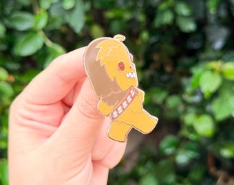 Furry Co-Pilot Sky-Walker Enamel Pin 1.75"