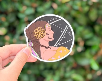 The Queen World Between Worlds Holo Sticker 3"