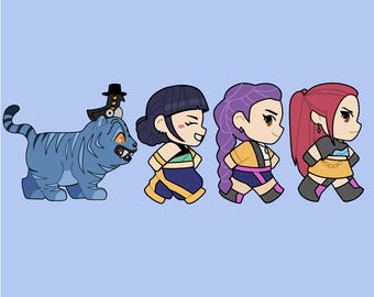 Hunter 4 Pack Set Sky-Walker Enamel Pins (Pre-Order)
