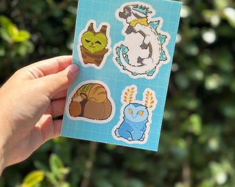 Legend of Light 5x7 Sticker Sheet
