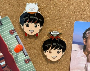 Jin Permission to Dance BTS PTD Emote Pin Set [Limited Edition]