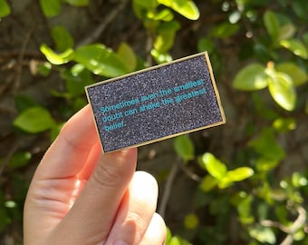 Clone Wars Title 'Doubt' Enamel Pin 1.75"