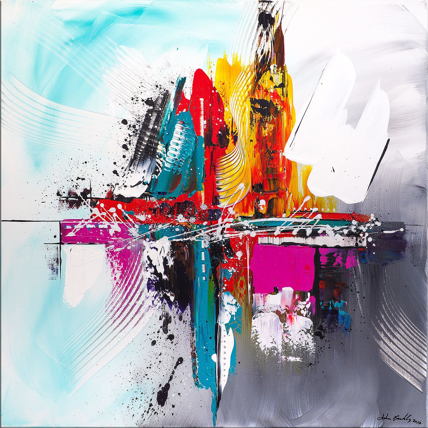 John beckley abstract art deals