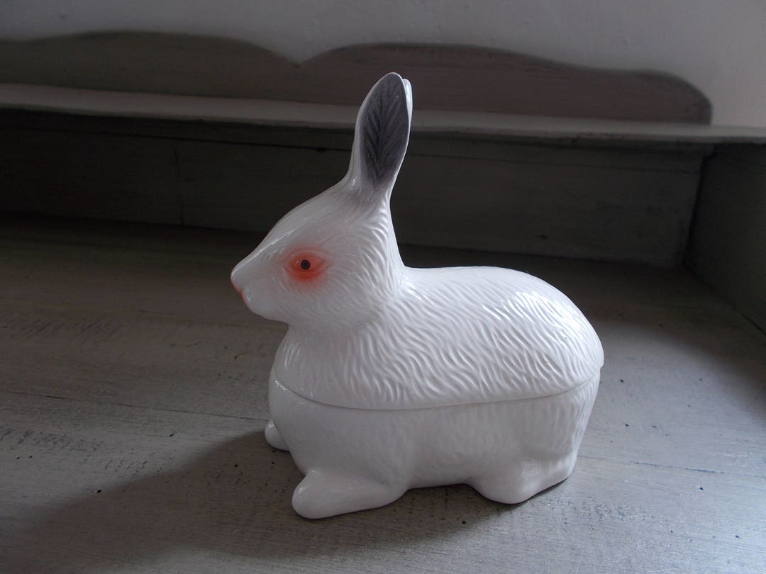 Michel Caugant Small White Rabbit - Etsy