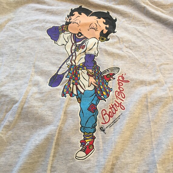 Vintage Betty Boop Baseball Shirt