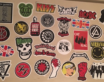 Rock Band Stickers