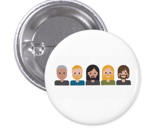 Foo Fighters Emoji Button
