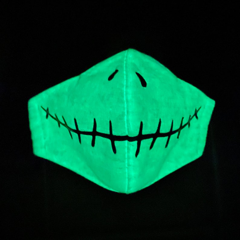 GLOW in the dark JACK SKELLINGTON The Nightmare Before | Etsy