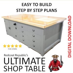 The REAL Ultimate Workshop Table Plans
