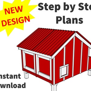 The Berkshire –  Premium Chicken Coop Plans and Building Guide