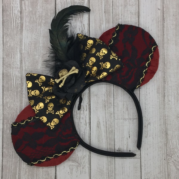 Big Redd Pirates of the Carribbean Minnie Ears