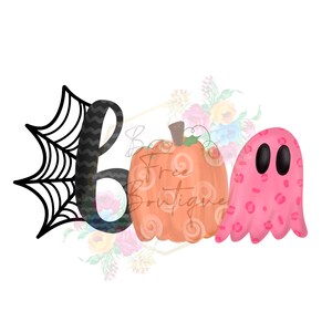 Boo, Halloween png, kids, cute, ghost, pumpkin, spider, Halloween digital download, fall