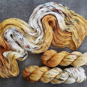 Barn Owl  | Hand Dyed Merino Wool Yarn | Only one skein left! (ready to ship)
