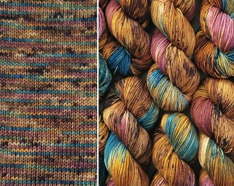 Rooster | Hand Dyed Merino Wool Yarn (ready to ship)