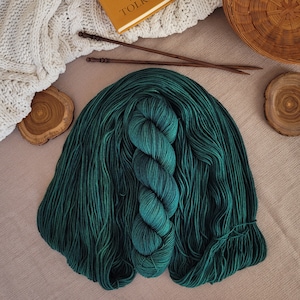 Elven Cloak | *Dyed to Order* | Hand Dyed Yarn | Fingering | Sock Yarn | DK | Worsted | Bulky | Cashmere | Knitting | Crochet