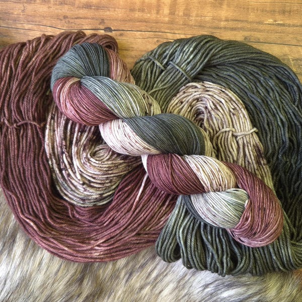 I Am No Man | Return of the King Collection | Lord of the Rings | Hand Dyed Wool Yarn (dyed to order)