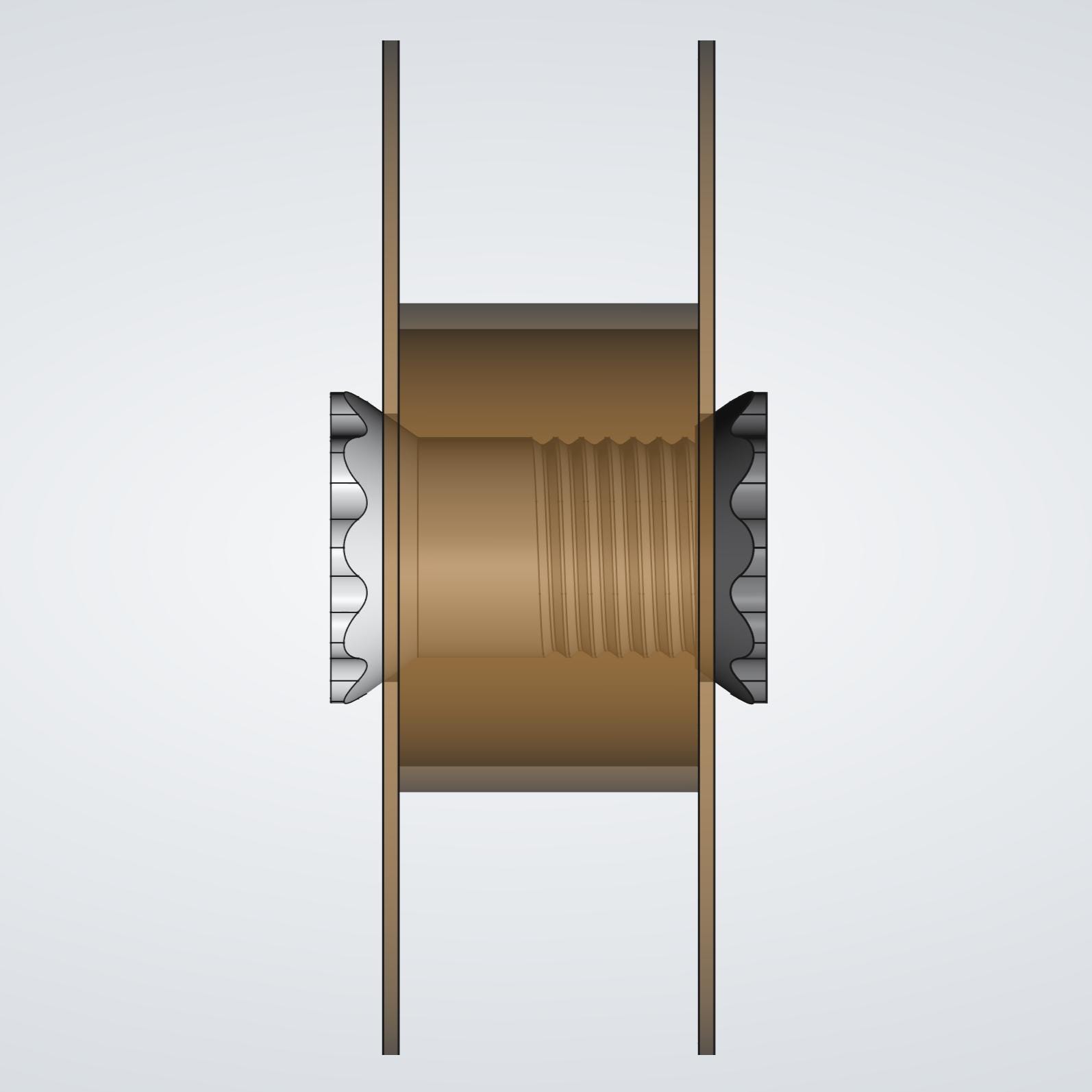Spool Bushing Universal Spool Bushing or 3D Printing With Carboard Spools (digital ...