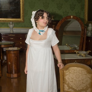 TO ORDER/1st Empire Underdress/ Regency Dress/Napoleonic Dress/ 1st Empire Dress/Regency Petticoat/1st Empire Petticoat