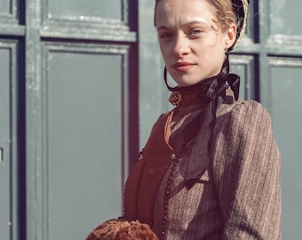 TO ORDER/Victorian Dress/1880s Dress/Victorian Dress/1880s Dress/Bustle Dress/Old West Dress