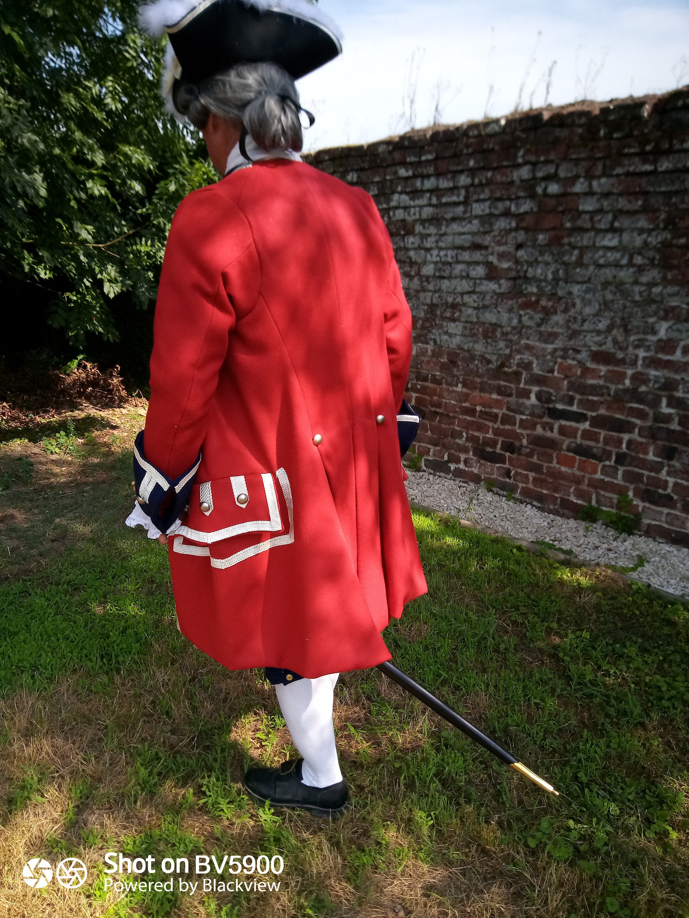 スイス衛兵の制服/小物 1750-1770/フランス スイス衛兵 18世紀 ルイ15
