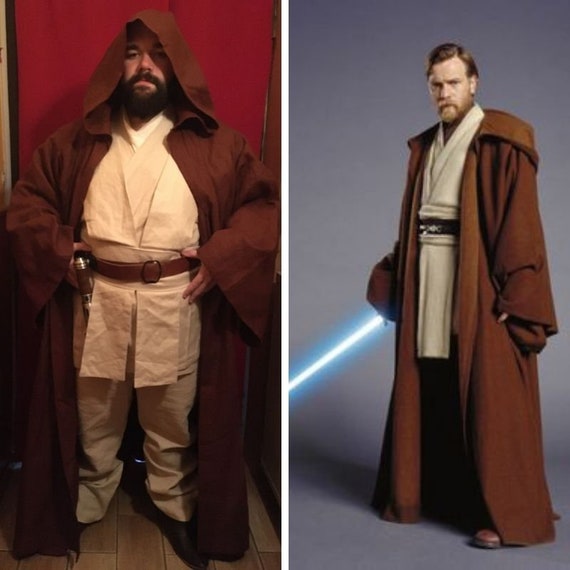 4 Piece Costume Jedi/star Wars/jedi Cosplay/jedi/star 