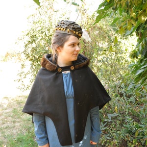 1st Empire cape/TO ORDER/cape1800-1815/Empire cape/Regency cloak/1810 coat/Napoeonic Coat