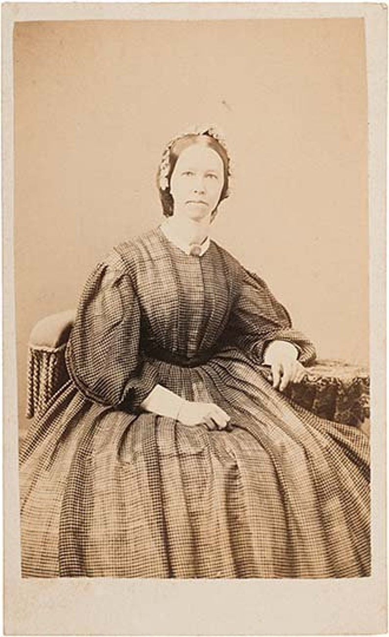 1860 dress/ TO ORDER/Second empire dress/victorian dress/1860s dress/civil war dress/Civil war sheer dress image 9