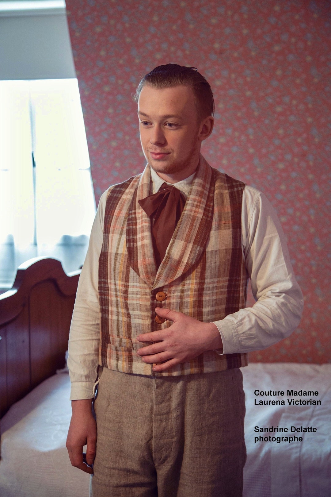 Herren Weste mit Schalkragen 1860-1870/Herren Weste Second