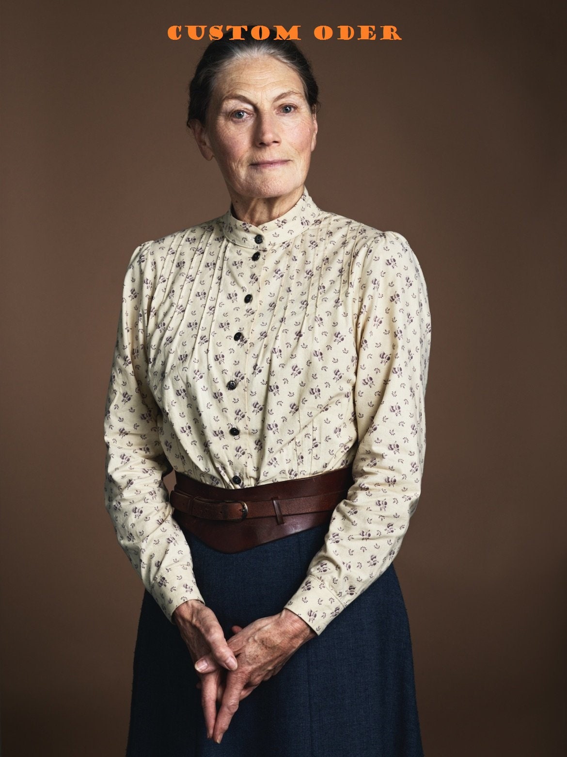 CUSTOM ORDER/1890 blouse/Edwardian blouse