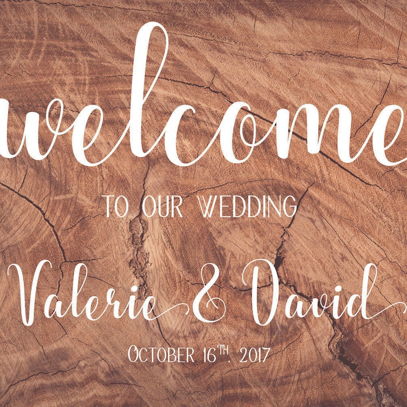 Wood Wedding Welcome Poster Wood CUSTOM Printable Wedding Etsy wood-wedding-welcome-poster-wood-custom-printable-wedding-etsy