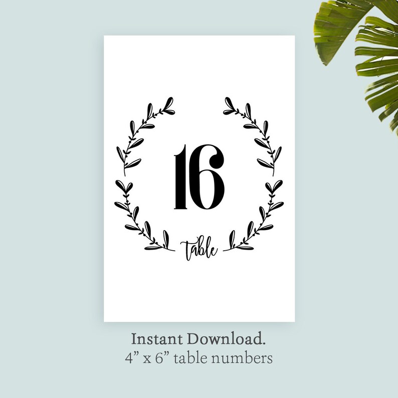 Printable desk range template, Wreath desk amount template, Do it yourself Printable Desk No, Immediate Obtain Editable Desk Quantity Template 4x6 picture regarding Diy Printable Table Numbers referred to as Printable desk amount template, Wreath desk quantity template, Do-it-yourself Printable Desk No, Prompt Down load Editable Desk Quantity Template 4x6