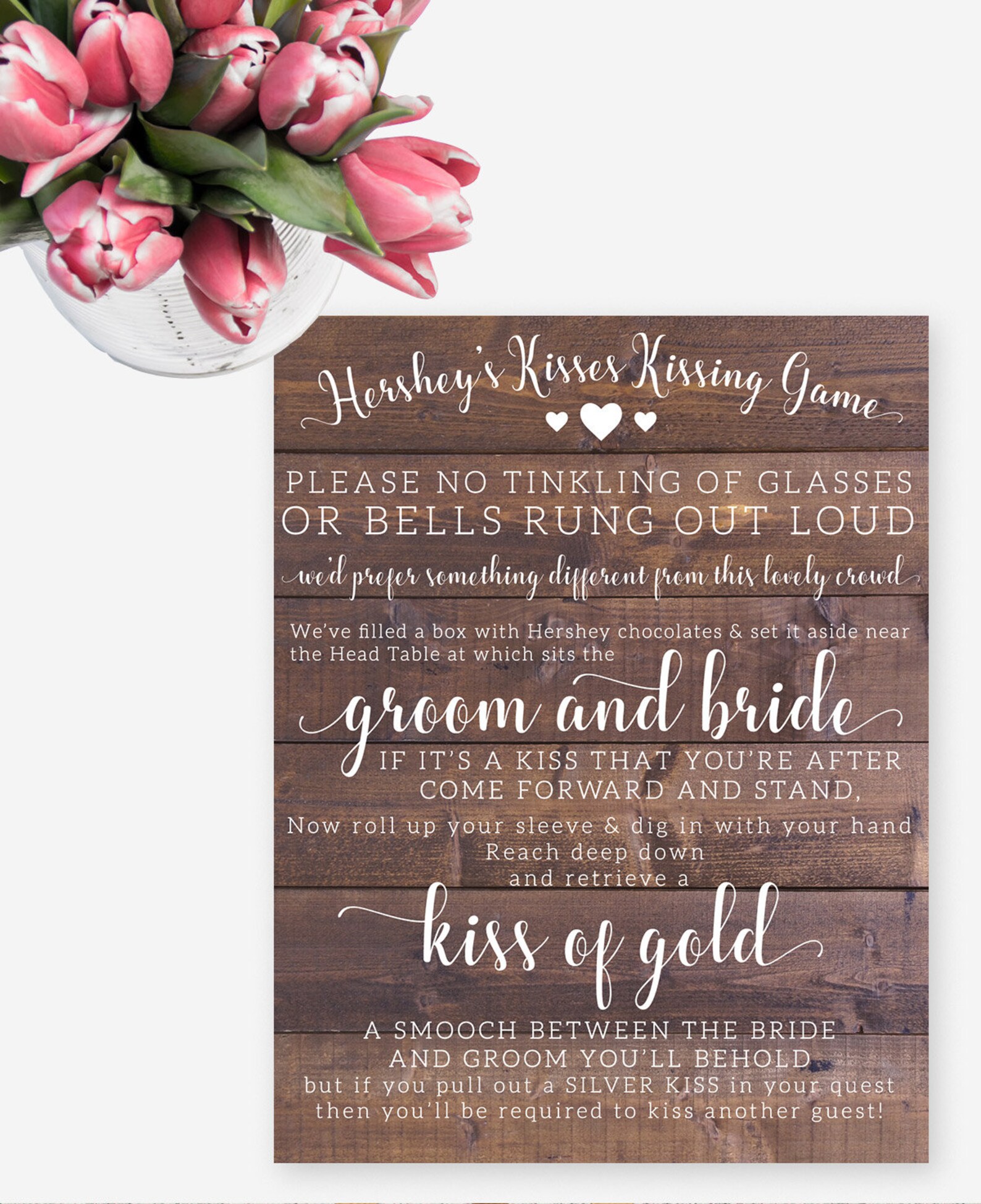 Wood Hershey Kissing Game Sign Kissing Sign Rustic Hershey Etsy Canada