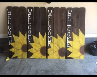 Front Porch Welcome Sign